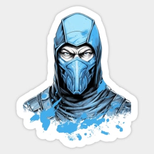 Sub Zero Mortal Kombat Design Sticker